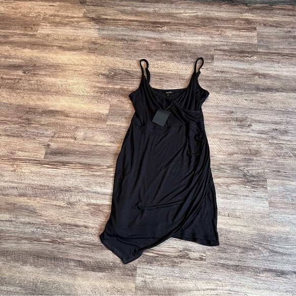 Goldray black soft modal ribbed Dress - Picture 7 of 7